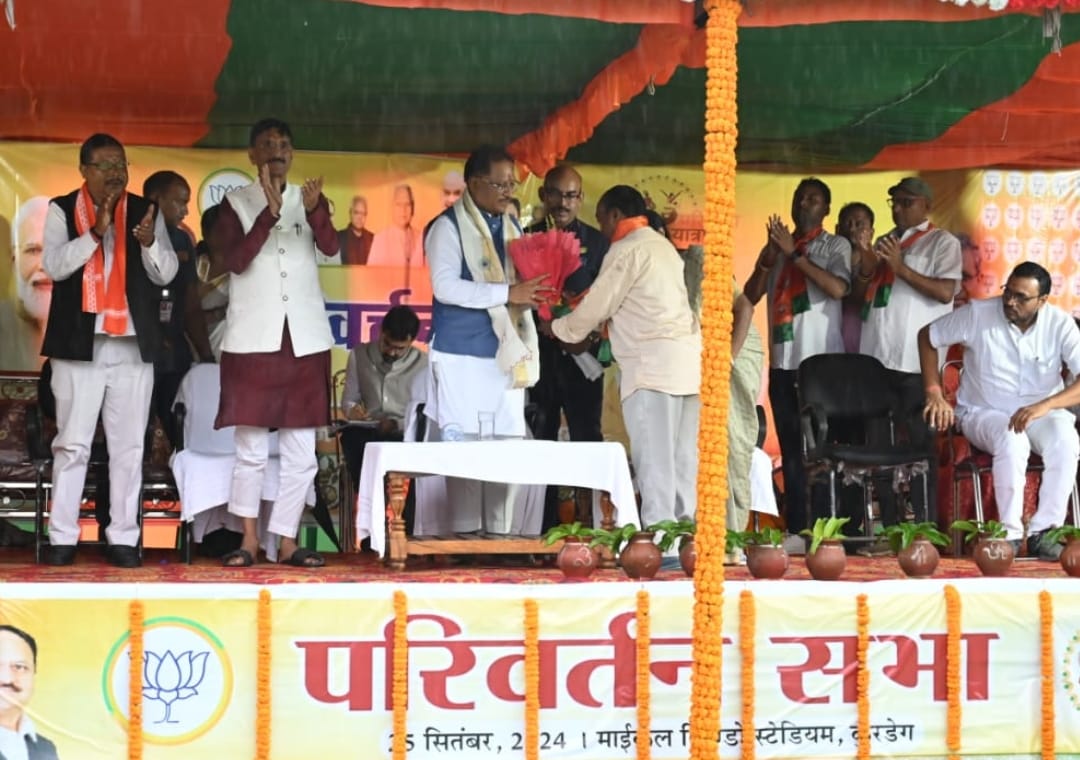 ब्रेकिंग : छत्तीसगढ़ के मुख्यमंत्री विष्णुदेव साय पहुंचे कुरडेग